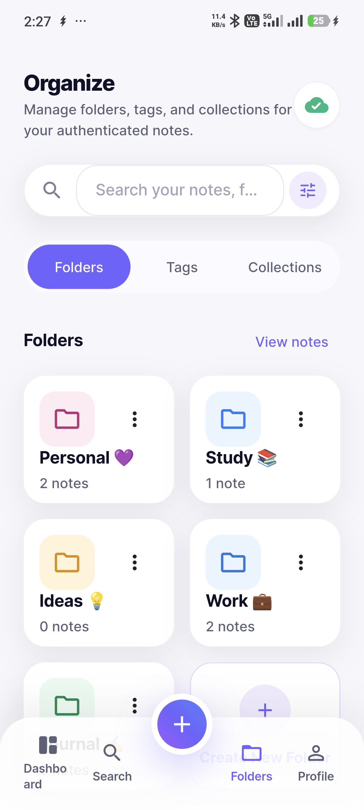 ThinkNote Tag Workspace